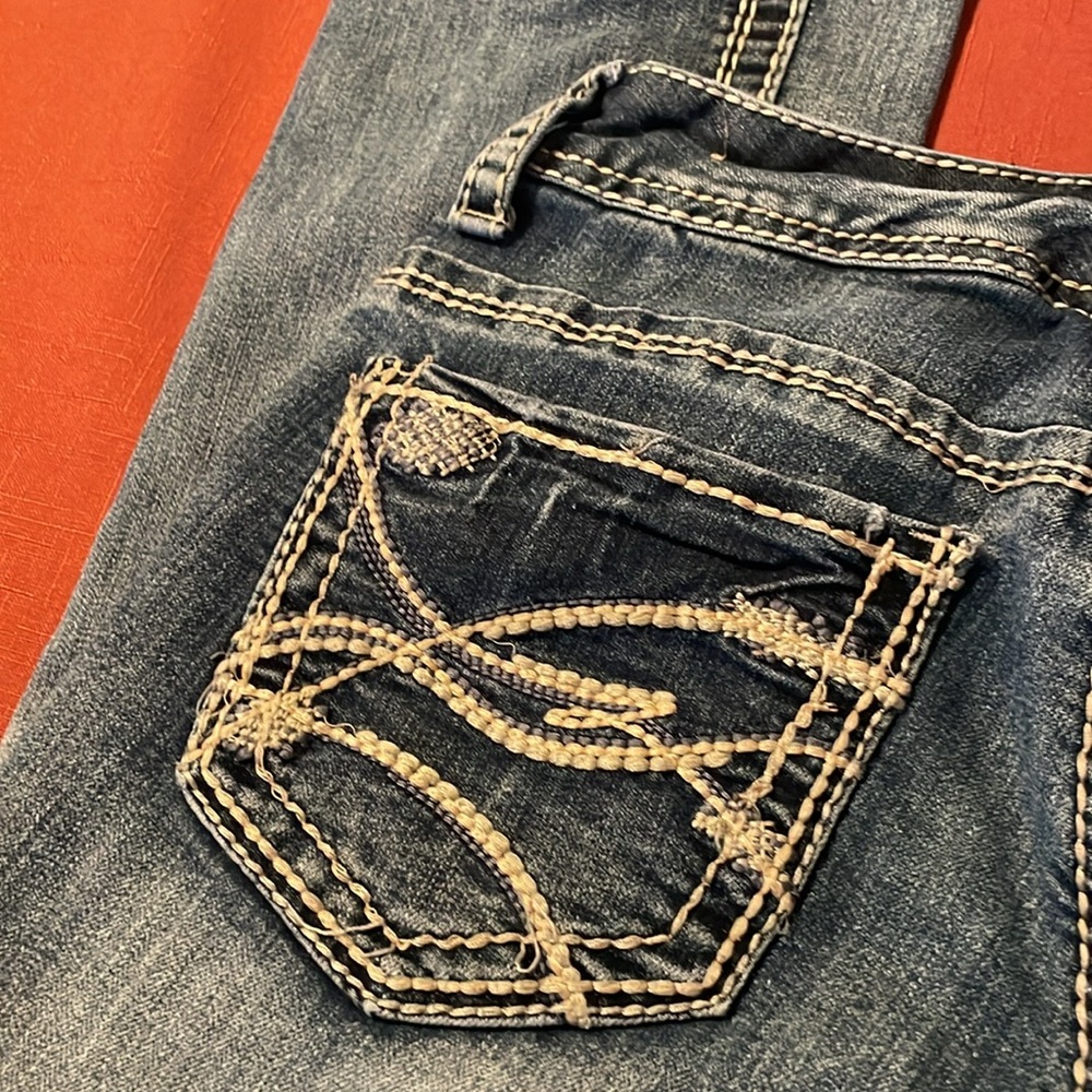 MAURICES Stretch Denim Boot Jean - size 5/6 Long - Picture 6 of 14
